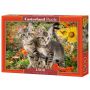 Puzzle Castorland 1500el Dwa kotki - 2